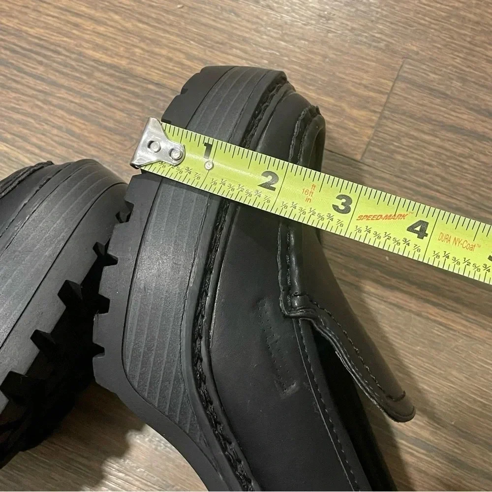 New York & Co Y2K Chunky Platform Loafers